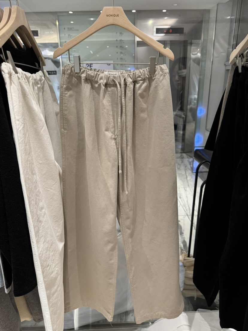 MONIQUE韓國代購女士新品真品時尚人氣推薦休閑熱賣休閑褲MONIQUE休閑褲圖色2