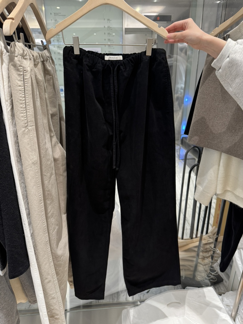 MONIQUE韓國代購女士新品真品時尚人氣推薦休閑熱賣休閑褲MONIQUE休閑褲圖色3