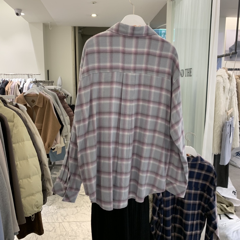 VENIR-A東大門直郵女裝新款推薦休閑人氣時尚襯衫蕾絲衫VENIR-A襯衫/蕾絲衫