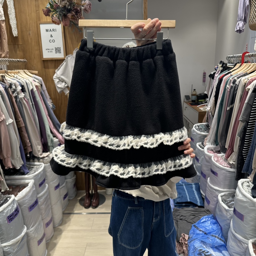 MARI CO東大門實拍女裝新款真品推薦休閑人氣半身裙中短裙MARI CO半身裙/中短裙