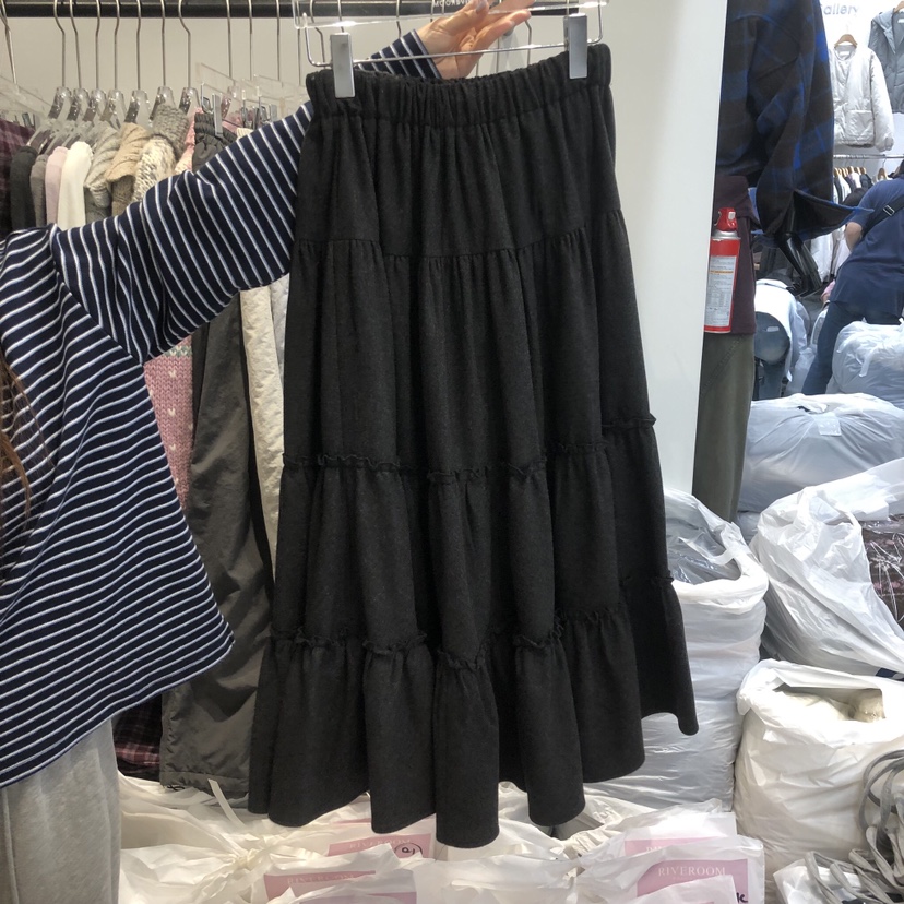RIVEROOM韓國代購女裝新款熱賣推薦真品時尚半身裙中短裙RIVEROOM半身裙/中短裙