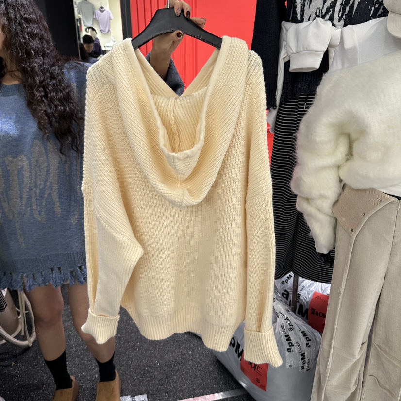 RARE CLOSET韓國代購女裝新品真品熱賣推薦毛衣連帽衫字母RARE CLOSET毛衣