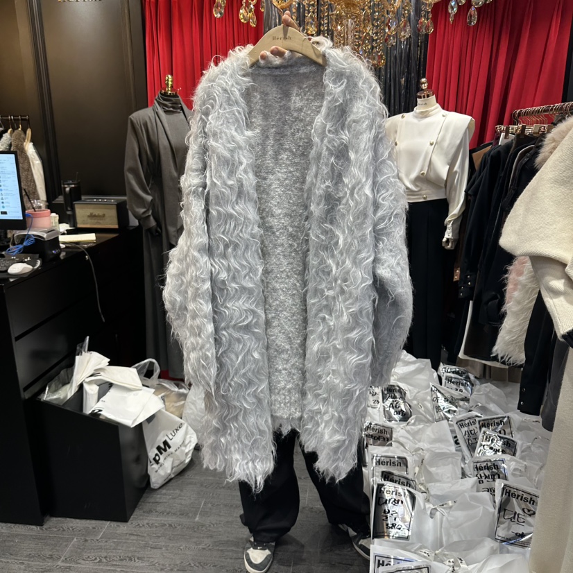 HERISH-HAUTE韓國直郵女裝新款推薦熱賣真品休閑開衫開襟Herish-Haute開衫圖色2
