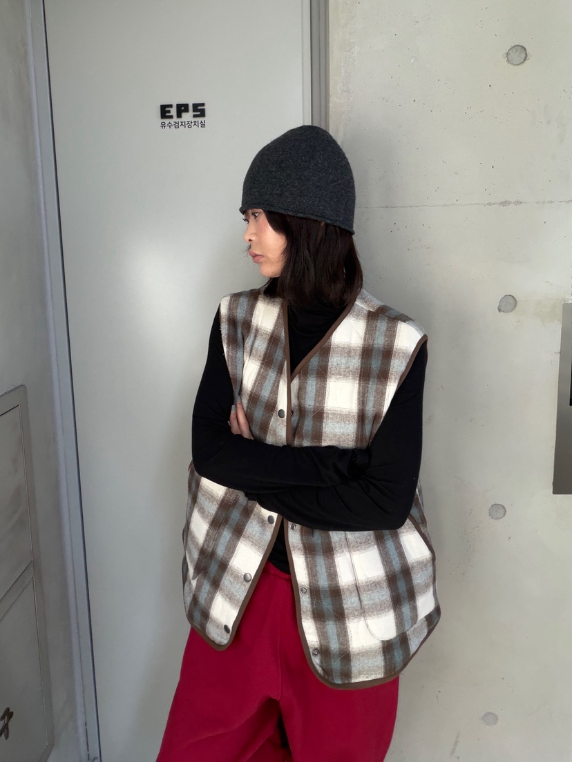 OLI EDIT韓國代購女裝新款真品人氣推薦熱賣時尚休閑馬甲OLI EDIT馬甲
