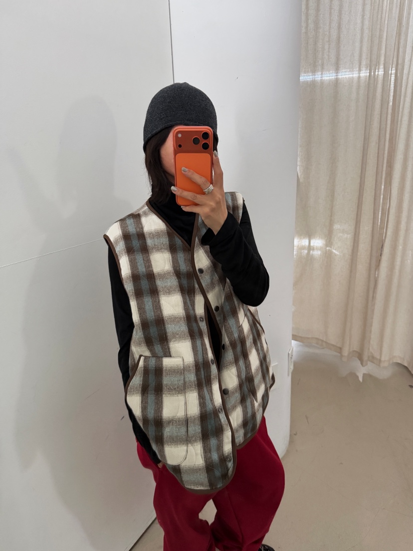 OLI EDIT韓國代購女裝新款真品人氣推薦熱賣時尚休閑馬甲OLI EDIT馬甲