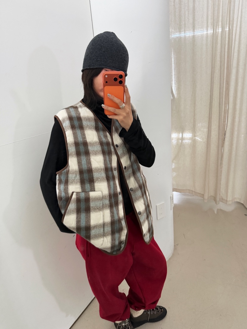 OLI EDIT韓國代購女裝新款真品人氣推薦熱賣時尚休閑馬甲OLI EDIT馬甲
