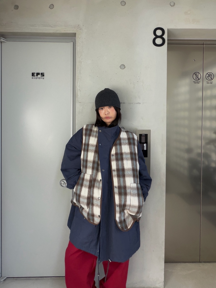 OLI EDIT韓國代購女裝新款真品人氣推薦熱賣時尚休閑馬甲OLI EDIT馬甲