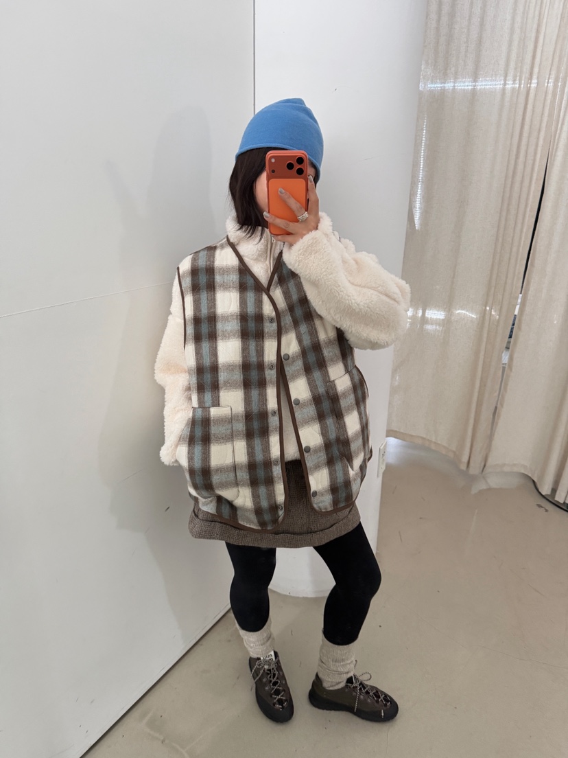 OLI EDIT韓國代購女裝新款真品人氣推薦熱賣時尚休閑馬甲OLI EDIT馬甲