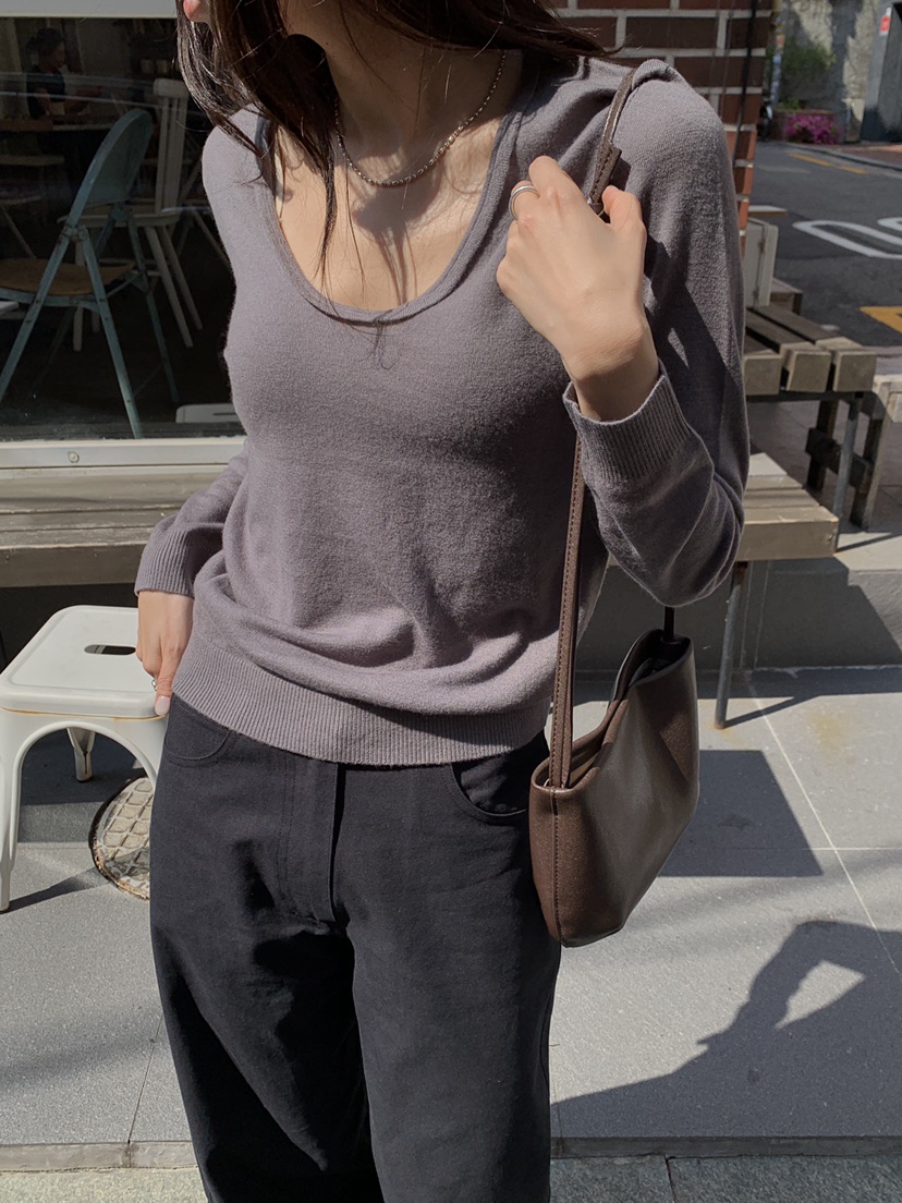 TIMING東大門實拍女士新款真品熱賣人氣推薦時尚針織衫圓領TIMING針織衫