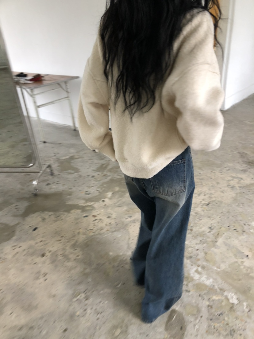 MOVENNE韓國直郵女士新款人氣推薦休閑熱賣時尚衛衣半拉鏈MOVENNE衛衣