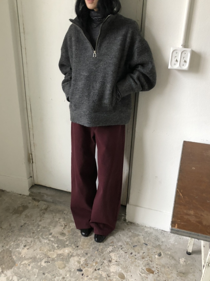 MOVENNE韓國直郵女士新款人氣推薦休閑熱賣時尚衛衣半拉鏈MOVENNE衛衣