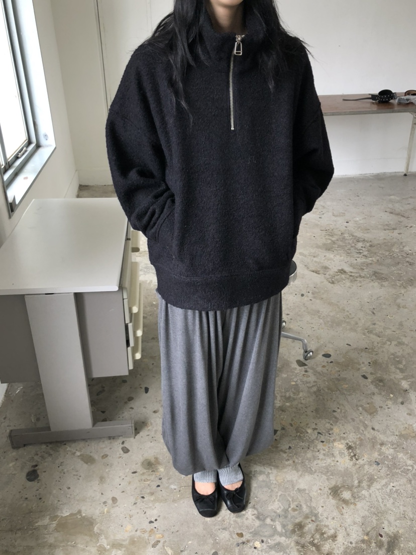 MOVENNE韓國直郵女士新款人氣推薦休閑熱賣時尚衛衣半拉鏈MOVENNE衛衣
