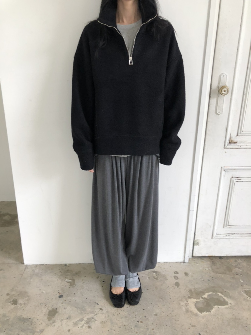 MOVENNE韓國直郵女士新款人氣推薦休閑熱賣時尚衛衣半拉鏈MOVENNE衛衣