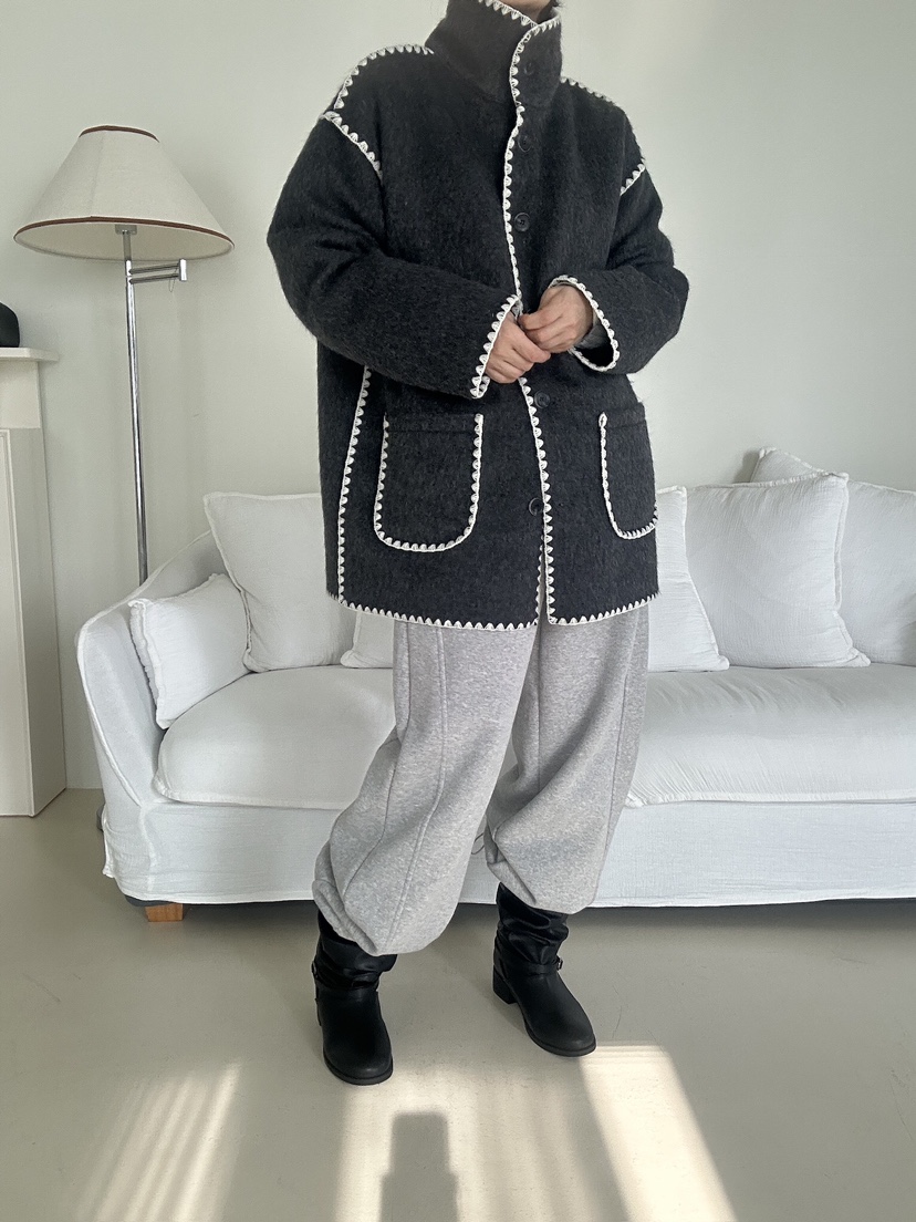 EDITION-P韓國直郵女士新品人氣休閑時尚真品休閑褲加絨EDITION-P休閑褲