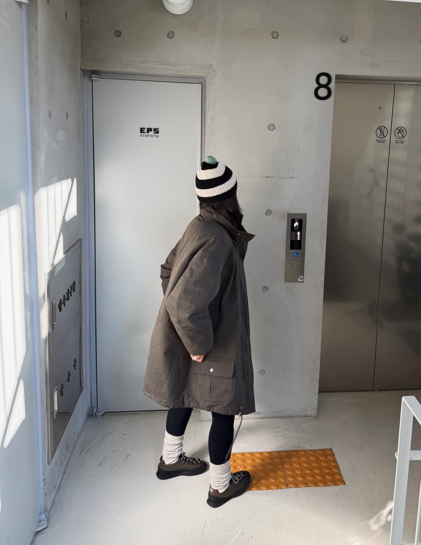 OLI EDIT東大門代購女士新款熱賣時尚推薦真品長款棉服運動OLI EDIT長款棉服