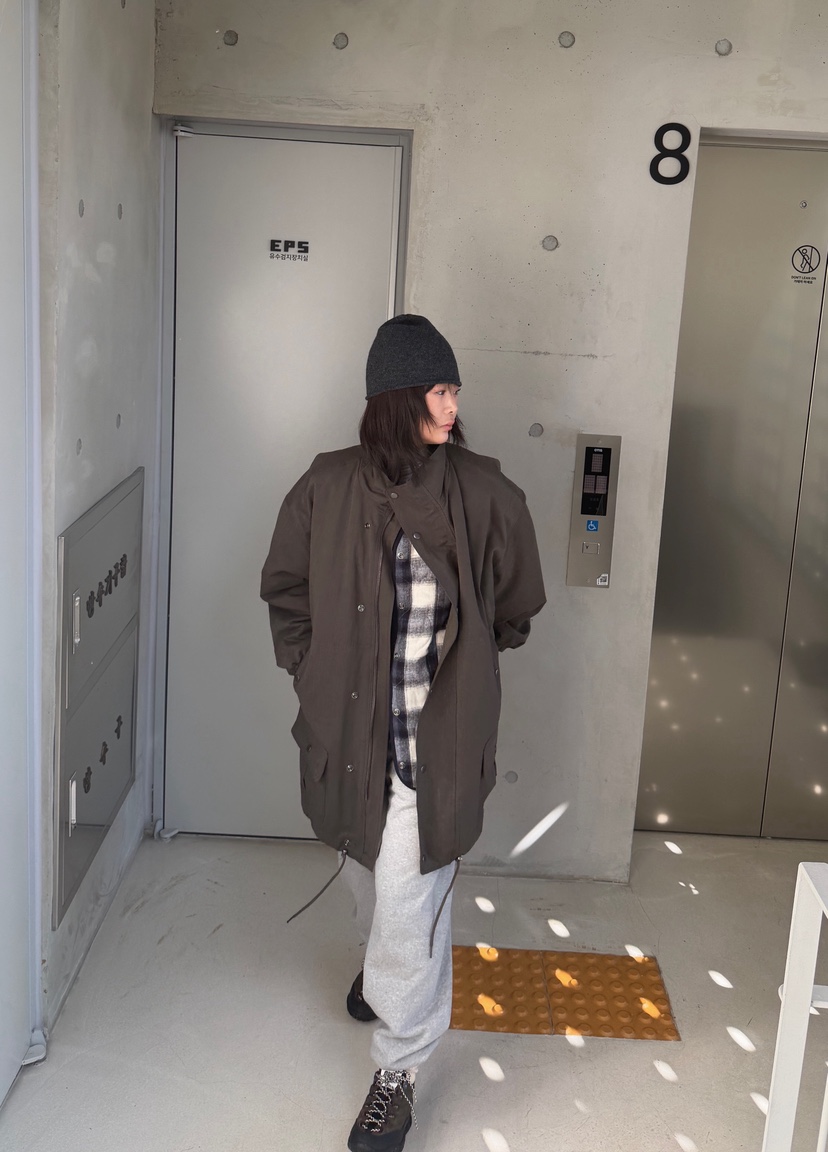 OLI EDIT東大門代購女士新款熱賣時尚推薦真品長款棉服運動OLI EDIT長款棉服