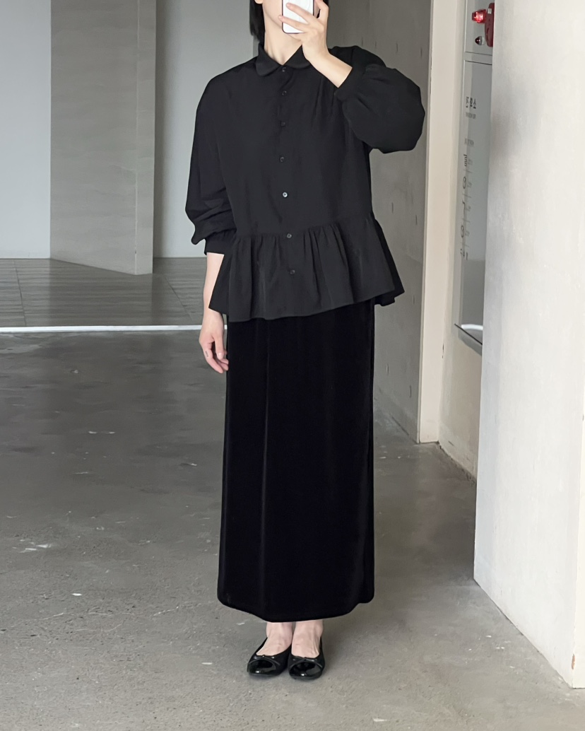 VERNI韓國直郵女士新品人氣熱賣休閑時尚推薦真品長裙天鵝絨VERNI長裙