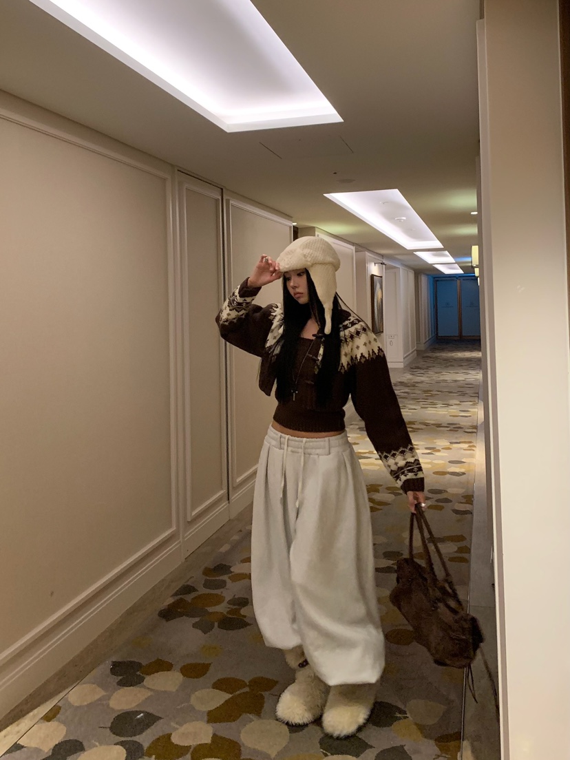 BADCALM東大門直郵女士新款休閑真品人氣熱賣推薦休閑褲褶皺BADCALM休閑褲