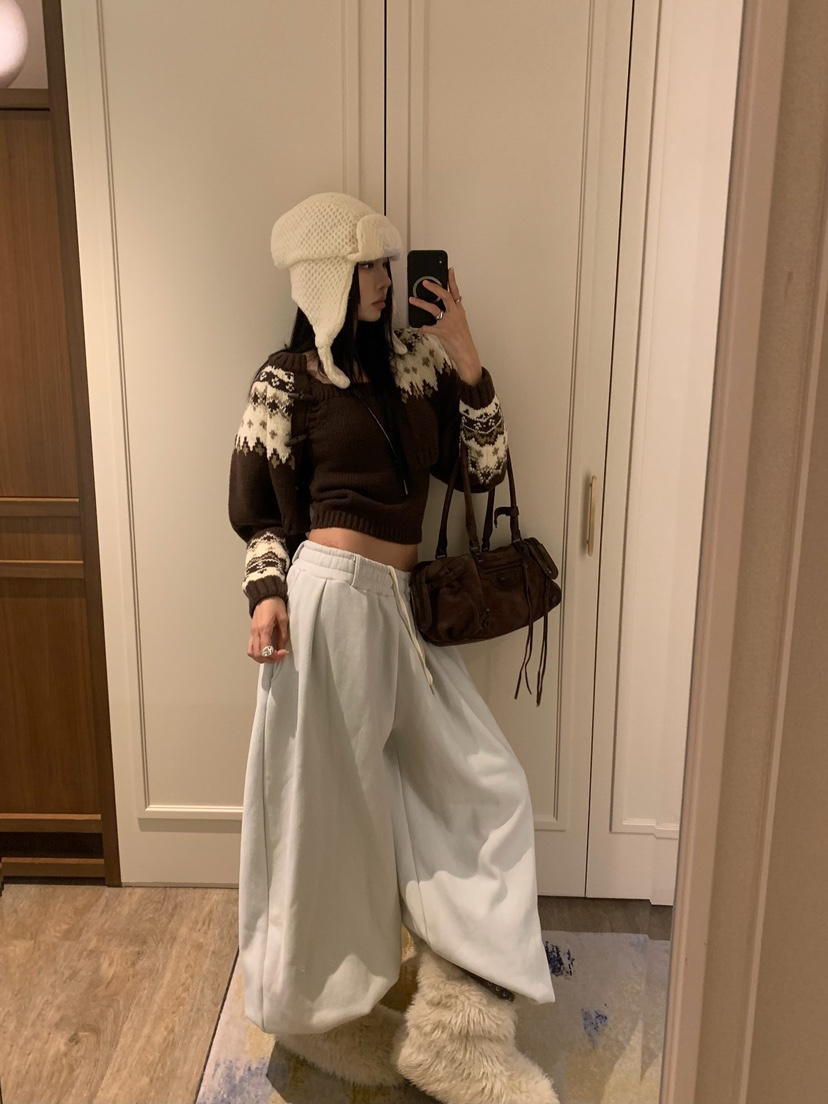 BADCALM東大門直郵女士新款休閑真品人氣熱賣推薦休閑褲褶皺BADCALM休閑褲