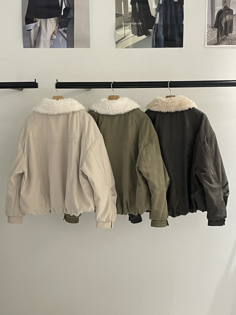 BUTTER-P東大門實拍女士新款人氣時尚熱賣短款棉服羽絨服BUTTER-P短款棉服