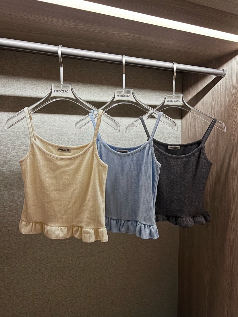 ZEROZERO東大門直郵女士新款熱賣真品套裝荷葉邊保暖開衫ZEROZERO套裝