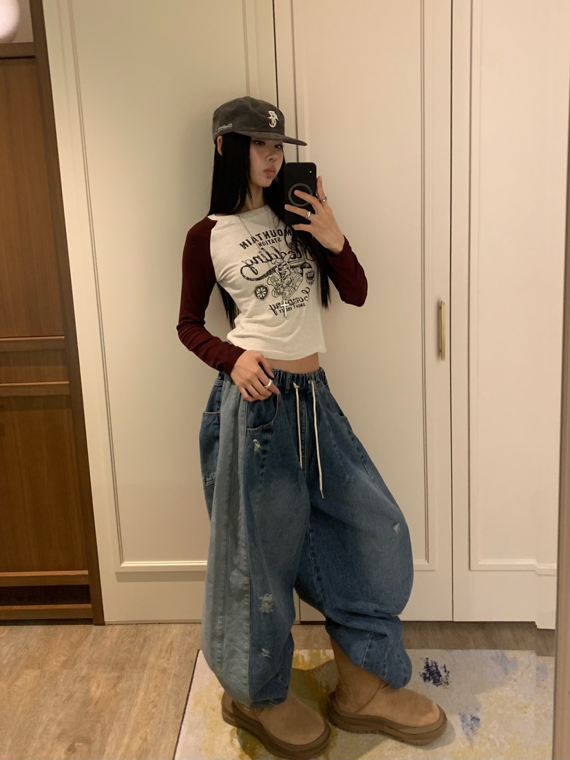 BADCALM東大門實拍女裝新品人氣推薦熱賣時尚真品長袖T恤BADCALM長袖T恤