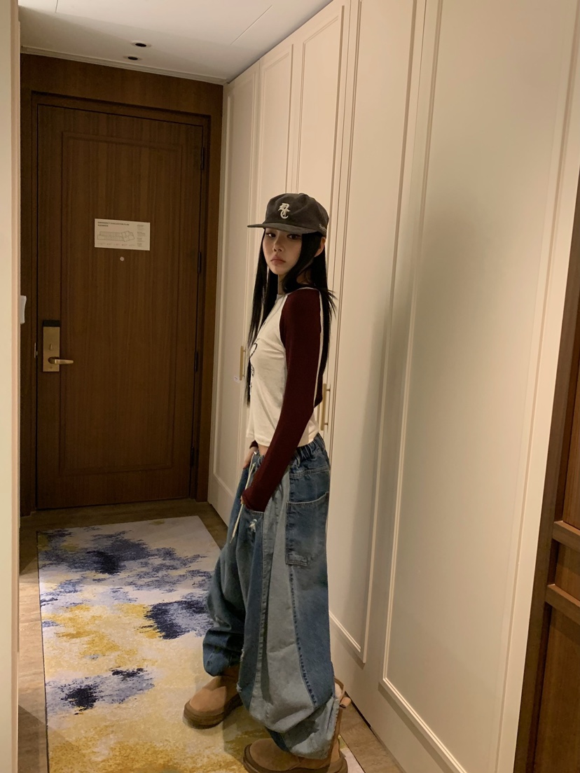 BADCALM東大門實拍女裝新品人氣推薦熱賣時尚真品長袖T恤BADCALM長袖T恤