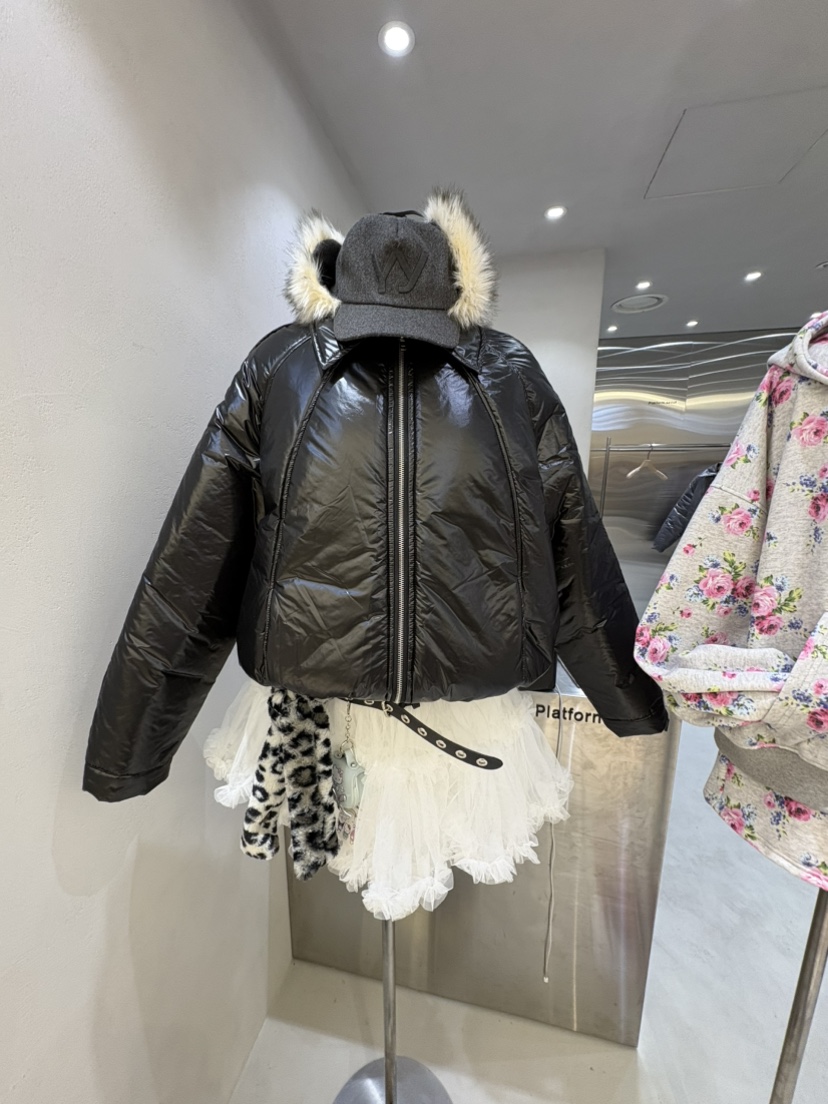 PLATFORM-L東大門代購女裝新品熱賣休閑推薦短款棉服羽絨服PLATFORM-L短款棉服圖色2