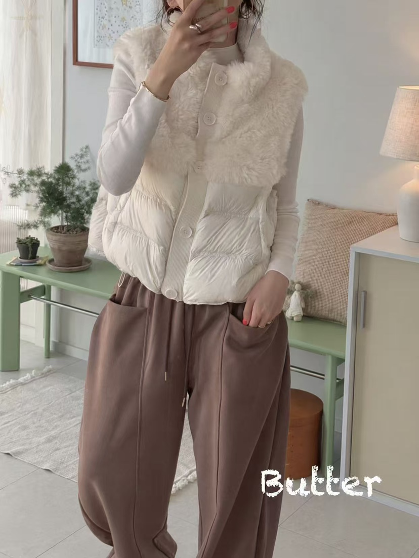 BUTTER-P東大門直郵女士新款時尚人氣真品推薦熱賣馬甲羽絨BUTTER-P馬甲