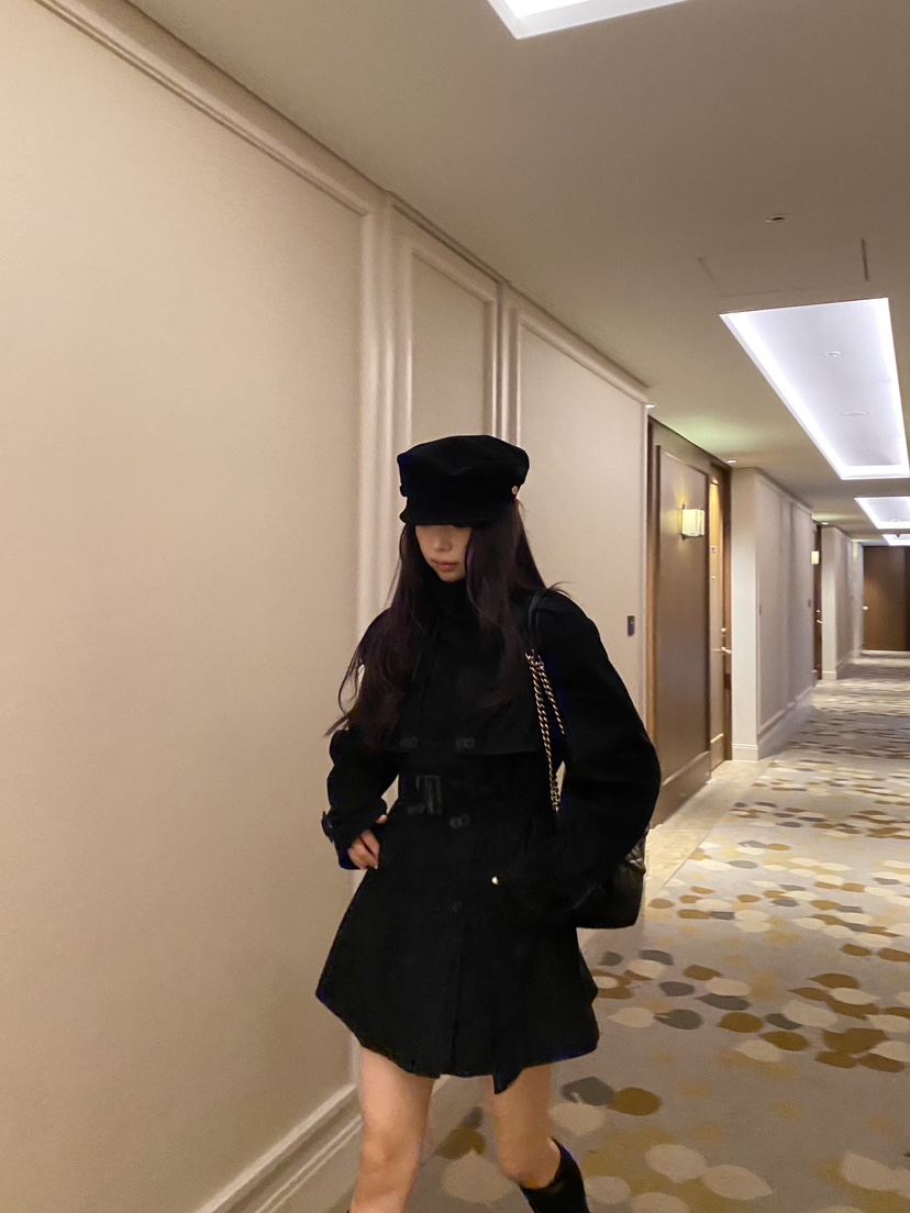 FOUREIGHT韓國代購女裝新品時尚休閑熱賣真品夾克含腰帶麂皮FOUR EIGHT夾克
