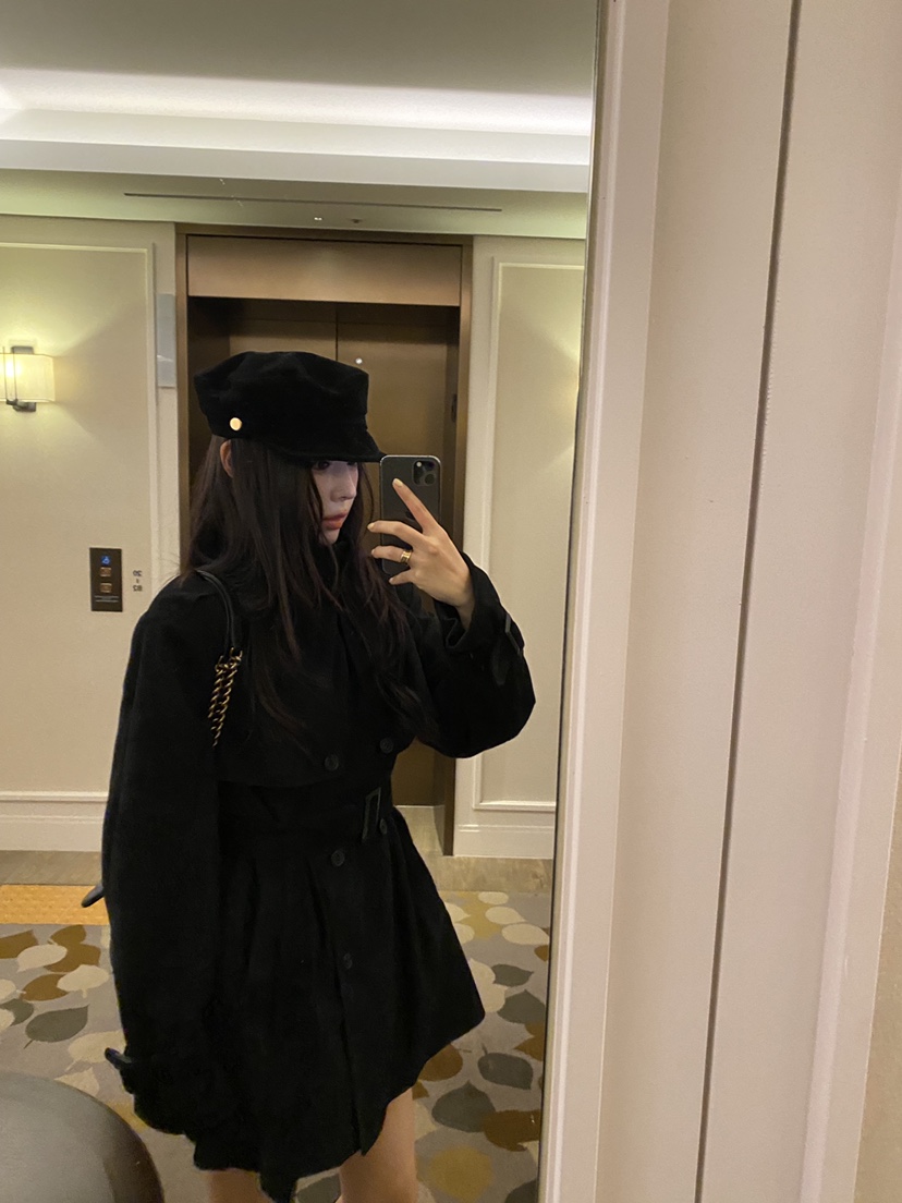 FOUREIGHT韓國代購女裝新品時尚休閑熱賣真品夾克含腰帶麂皮FOUR EIGHT夾克