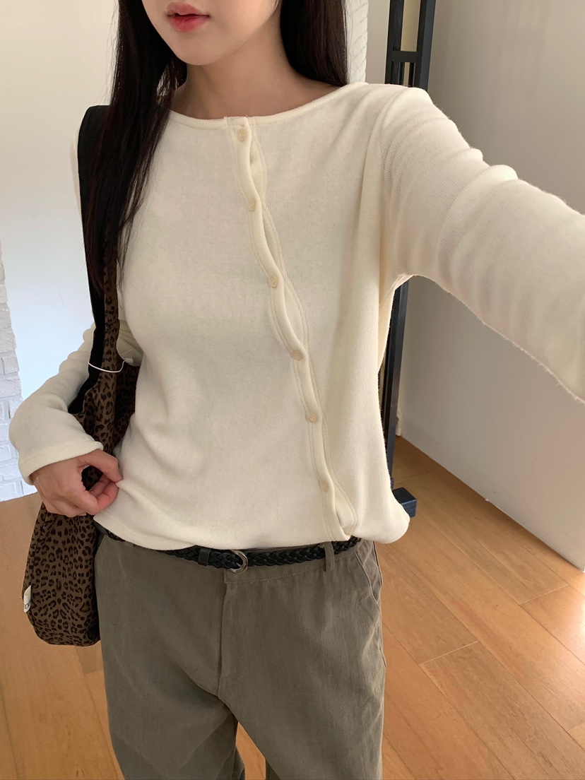 BLEECKER東大門代購女士新款熱賣時尚真品休閑長袖T恤開衫BLEECKER長袖T恤