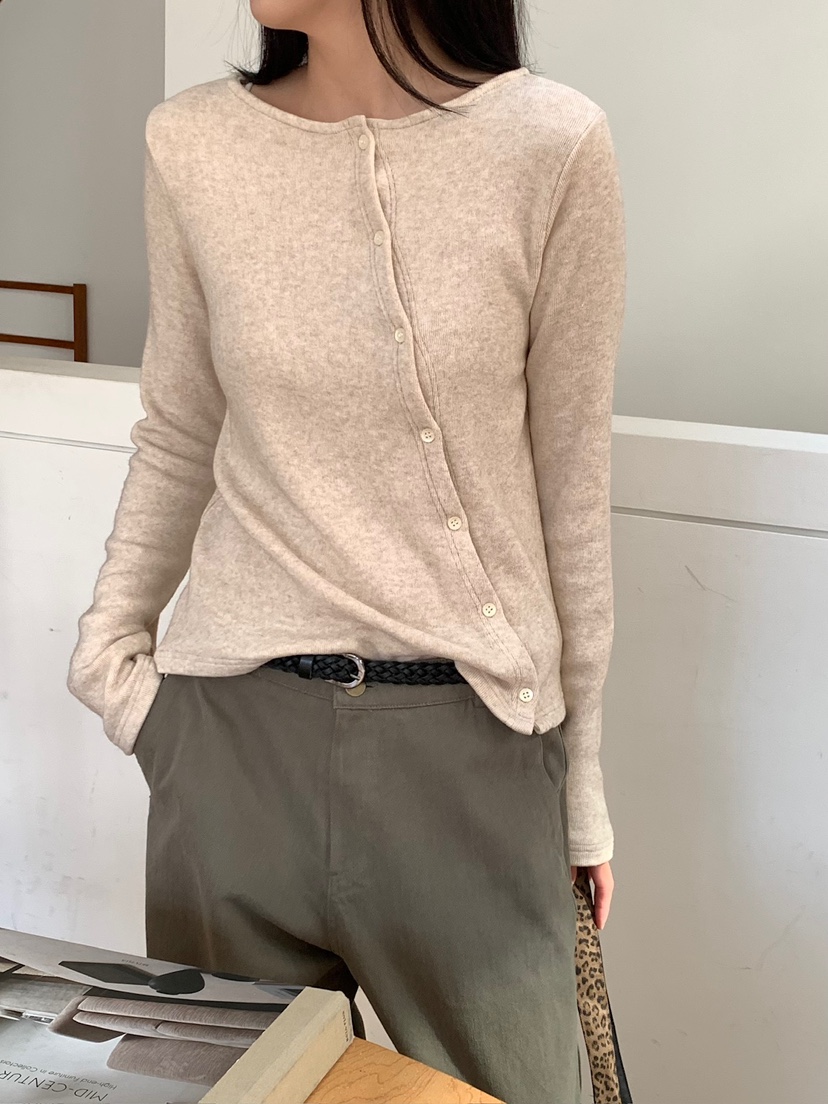 BLEECKER東大門代購女士新款熱賣時尚真品休閑長袖T恤開衫BLEECKER長袖T恤