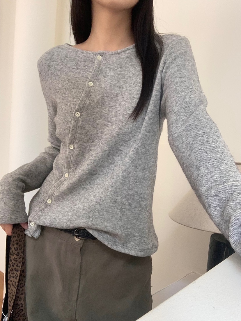 BLEECKER東大門代購女士新款熱賣時尚真品休閑長袖T恤開衫BLEECKER長袖T恤