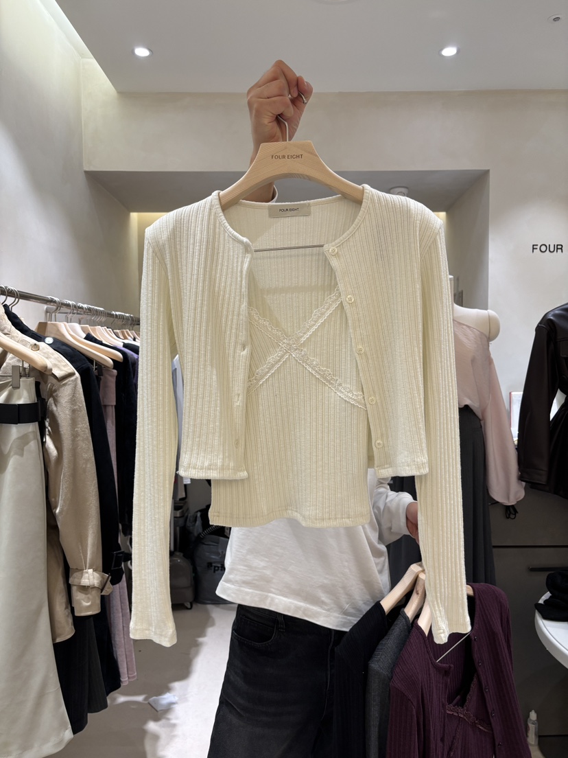FOUREIGHT韓國直郵女裝新品熱賣人氣時尚推薦休閑真品套裝FOUR EIGHT套裝圖色1
