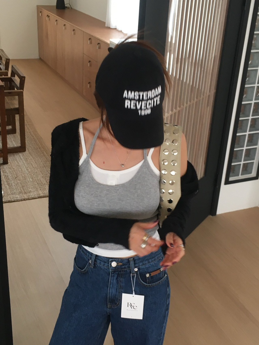 REVE CITE-L韓國直郵女裝新品熱賣吊帶背心雙排扣不含紐扣REVE CITE-L吊帶/背心
