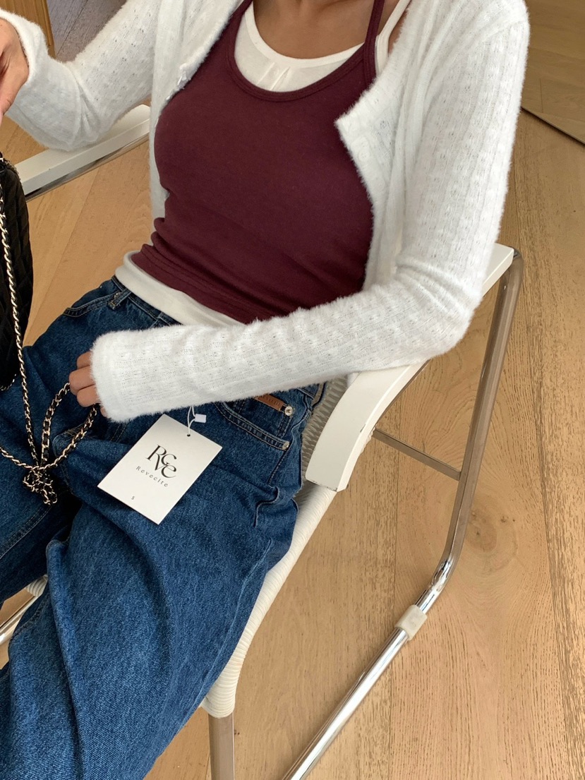 REVE CITE-L韓國直郵女裝新品熱賣吊帶背心雙排扣不含紐扣REVE CITE-L吊帶/背心