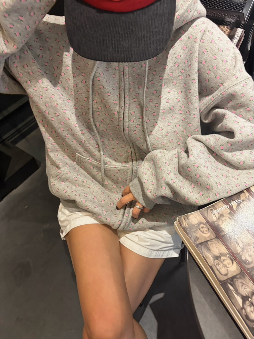 BYRING東大門實拍女裝新品人氣推薦時尚真品夾克連帽衫絨BYRING夾克
