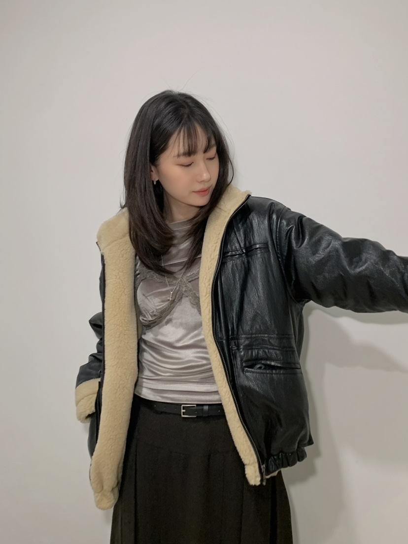 MOMENTUM東大門實拍女裝新款真品休閑時尚推薦套裝絲絨無袖MOMENTUM套裝
