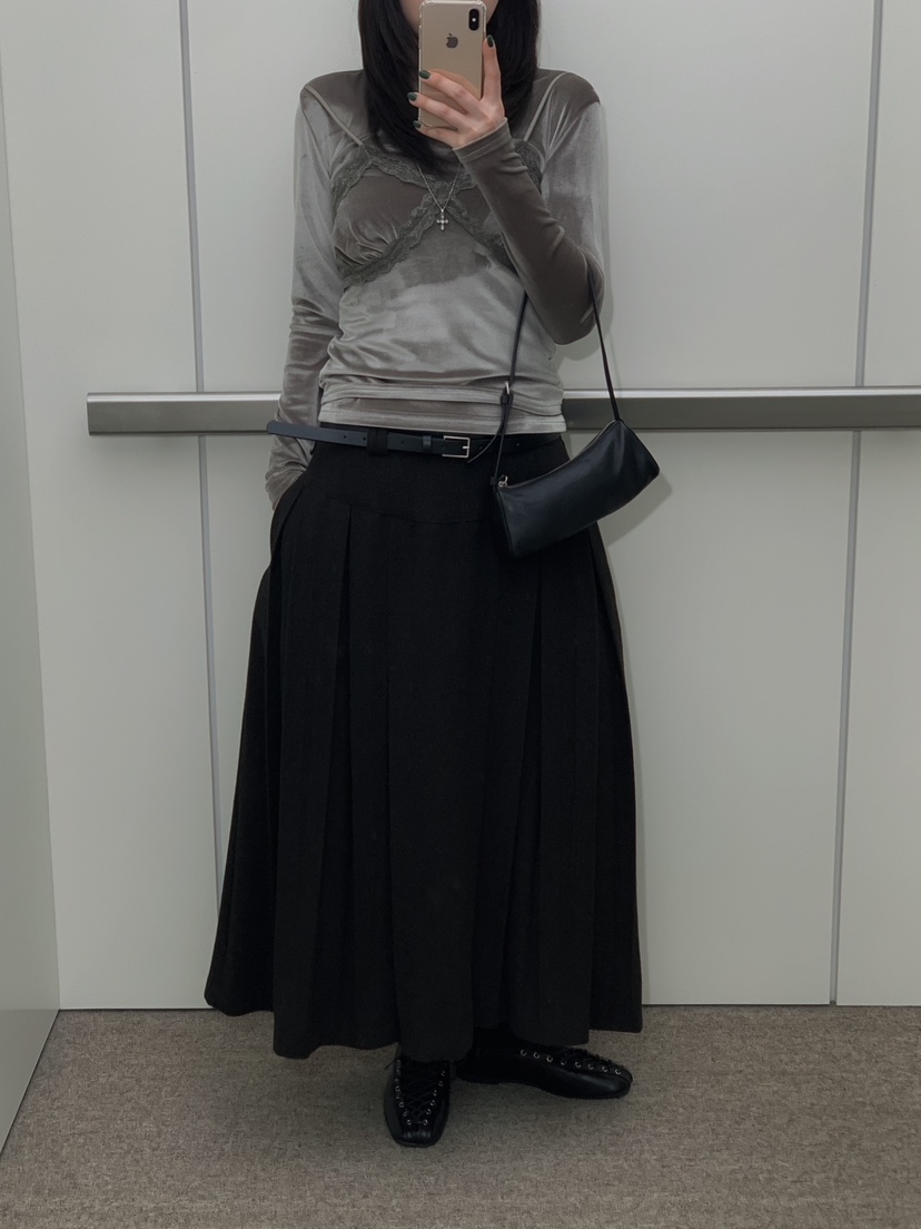MOMENTUM東大門實拍女裝新款真品休閑時尚推薦套裝絲絨無袖MOMENTUM套裝