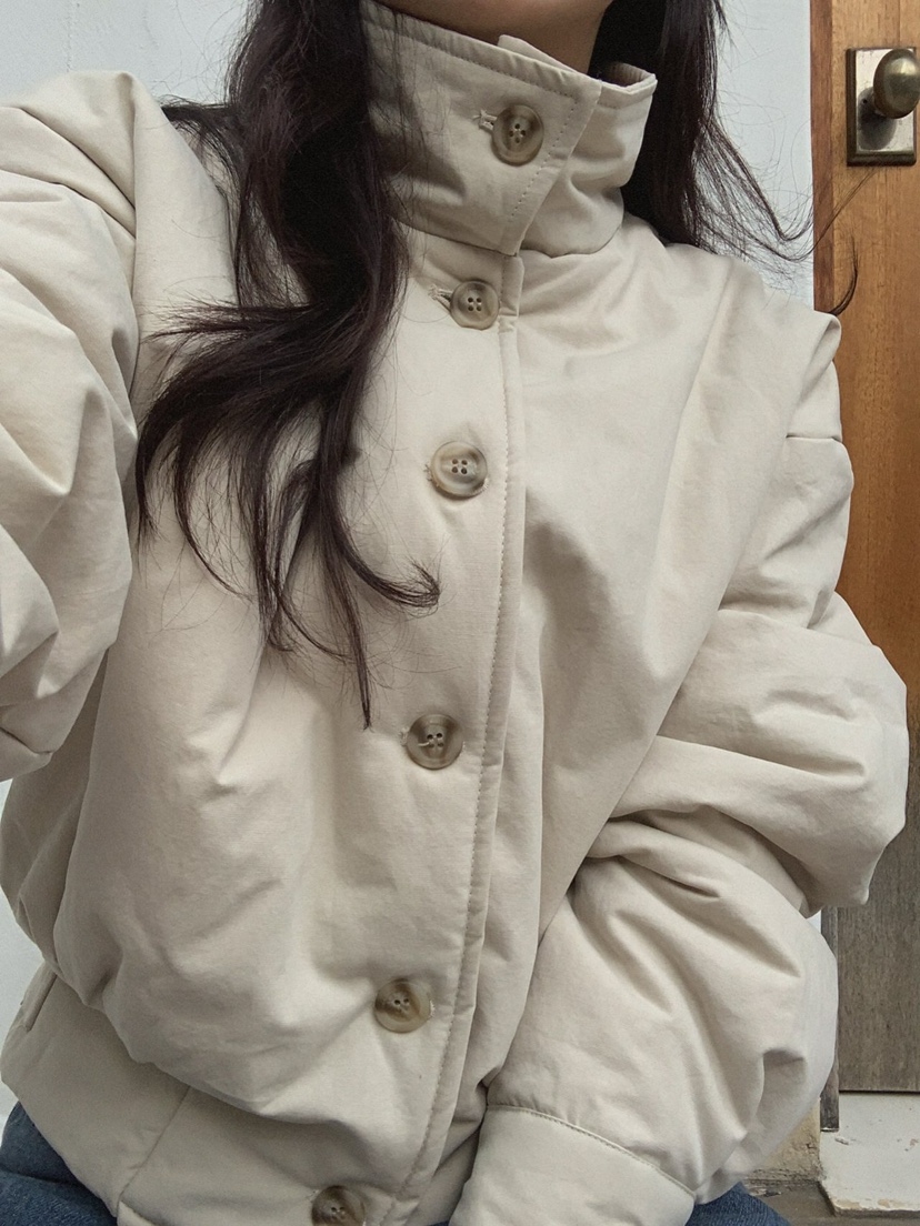 MOSMOS韓國直郵女士新款人氣熱賣休閑推薦時尚真品短款棉服MOSMOS短款棉服
