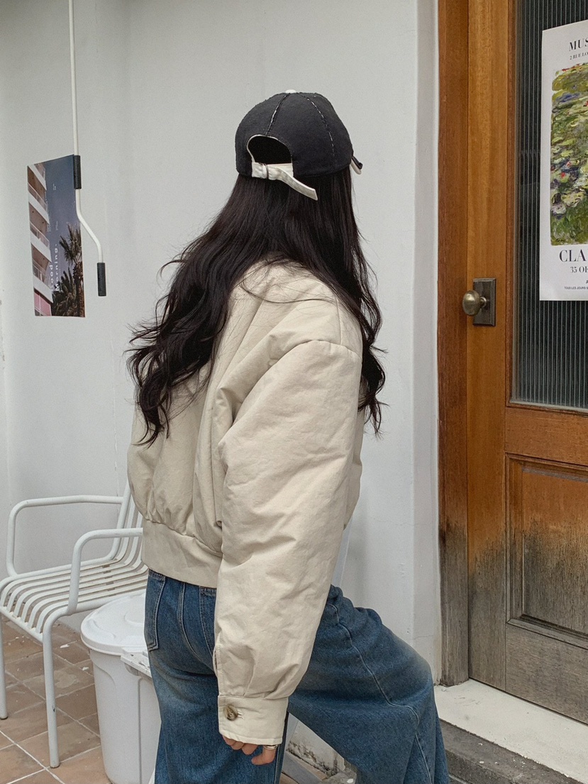 MOSMOS韓國直郵女士新款人氣熱賣休閑推薦時尚真品短款棉服MOSMOS短款棉服