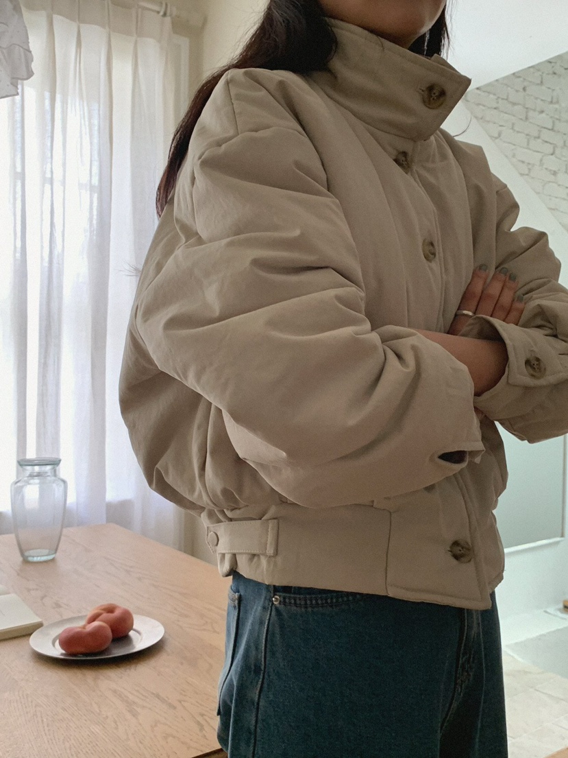 MOSMOS韓國直郵女士新款人氣熱賣休閑推薦時尚真品短款棉服MOSMOS短款棉服