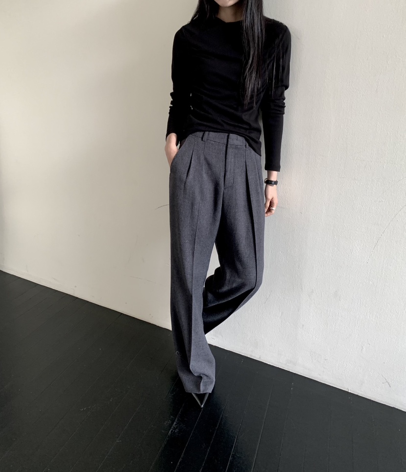 MUYBIEN韓國直郵女裝新品推薦真品人氣休閑熱賣時尚休閑褲MUYBIEN休閑褲