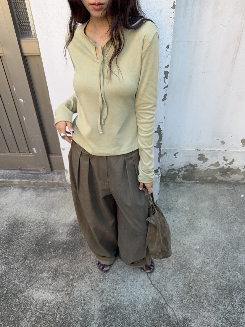 SUNDER MARKET東大門代購女士新款時尚休閑熱賣真品長袖T恤SUNDER MARKET長袖T恤