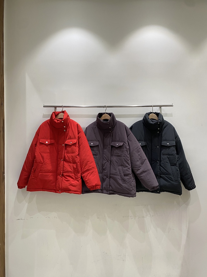 ONDO-P韓國直郵女裝新品人氣熱賣時尚推薦短款棉服羽絨服ONDO-P短款棉服
