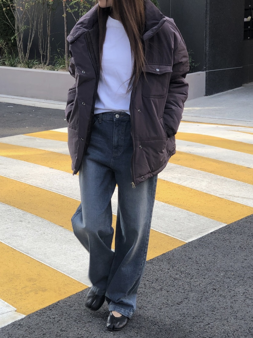 ONDO-P韓國直郵女裝新品人氣熱賣時尚推薦短款棉服羽絨服ONDO-P短款棉服