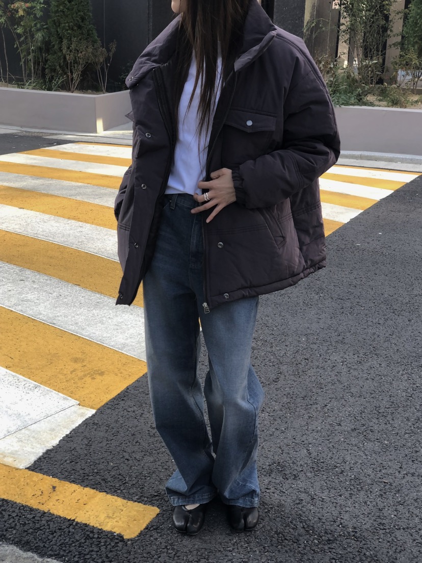 ONDO-P韓國直郵女裝新品人氣熱賣時尚推薦短款棉服羽絨服ONDO-P短款棉服
