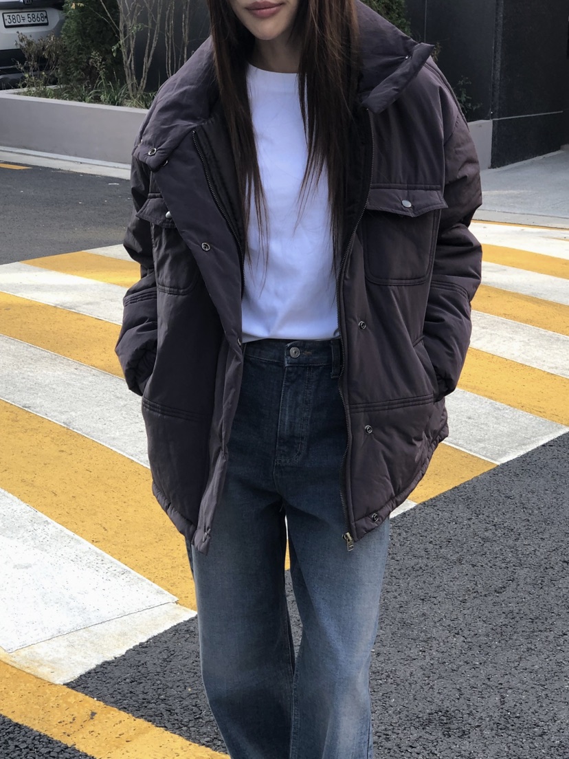 ONDO-P韓國直郵女裝新品人氣熱賣時尚推薦短款棉服羽絨服ONDO-P短款棉服圖色2