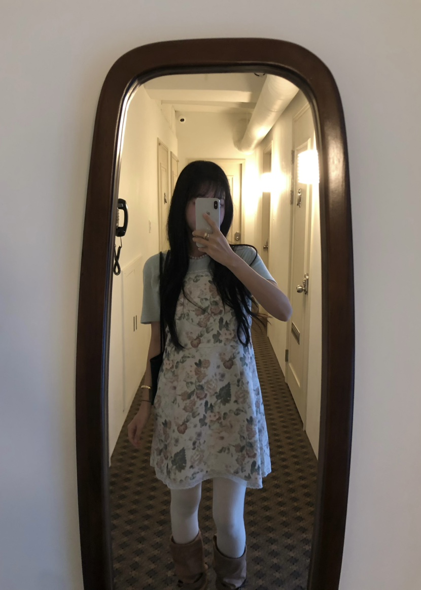 OUPPT東大門代購女士新款真品人氣休閑時尚連衣裙不含內搭OUPPT連衣裙